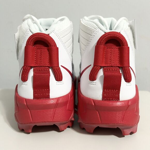 Nike Force Savage Pro 2 Shark “White Uni Red” Men’s Size 13.5 Football Cleats - Picture 5 of 8
